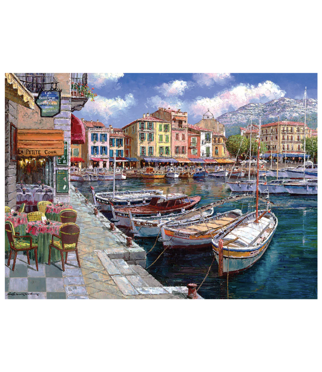 Cafe in Cassis Puzzle 1000pc