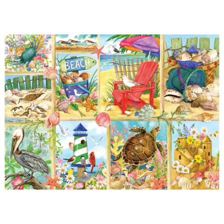 Day at the Beach Puzzle 500pc