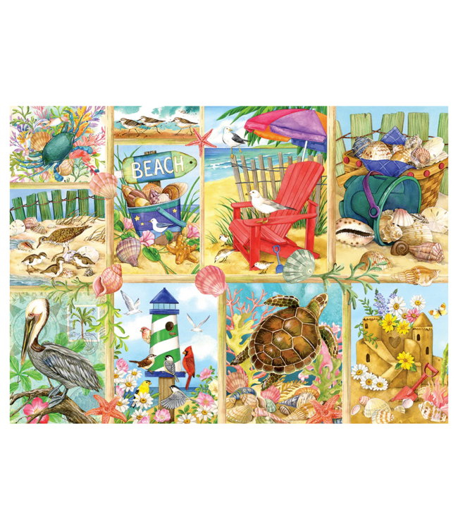 Day at the Beach Puzzle 500pc