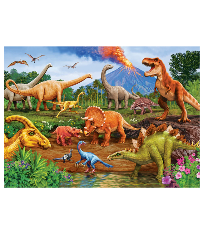 Dinos Family Puzzle 350pc