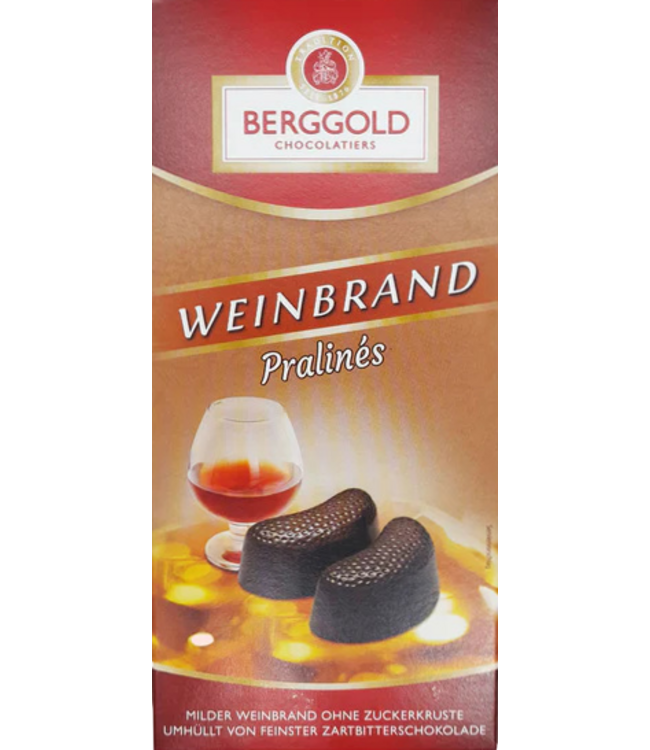 Berggold Chocolate Brandy Beans 125g