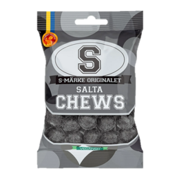 S-Mark Salty Licorice  Chews 70g