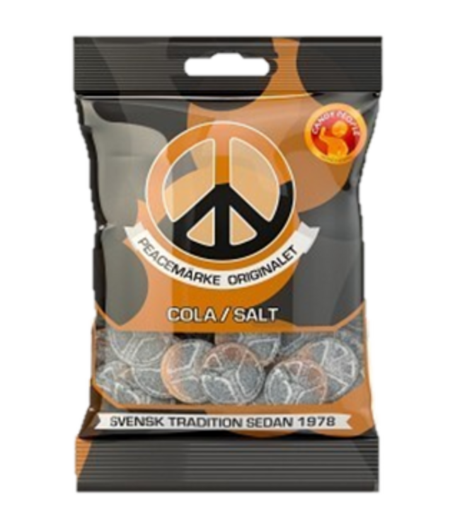 Peacemarke Cola & Salty Licorice 80g