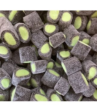 Pear Filled Salmiak Licorice Sticks 1 KG