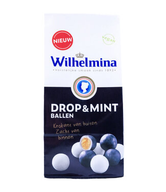 Wilhelmina Licorice  & Mint Balls 200g
