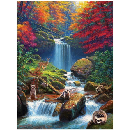 Mystic Falls in Autumn Puzzle 1000pc