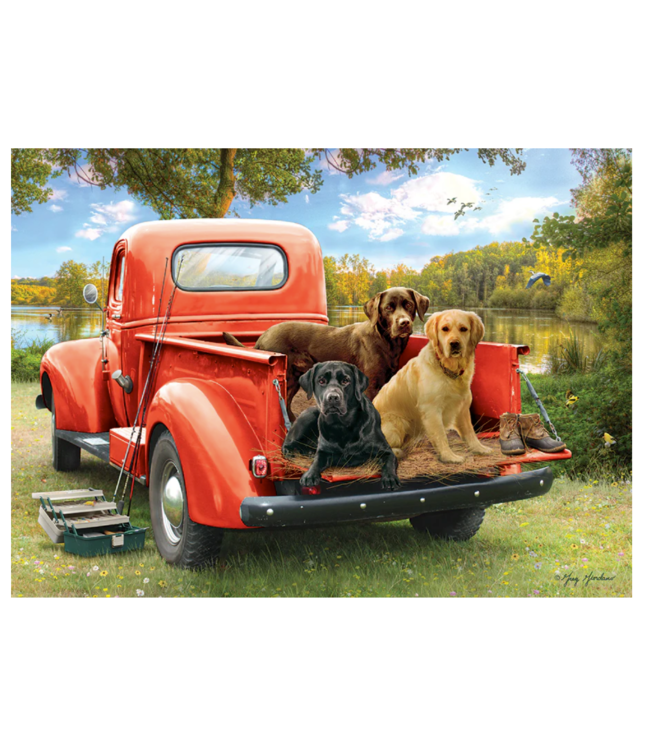 Fishing Friends Puzzle 1000pc