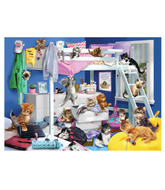 Kitten Slumber Party Puzzle 1000pc