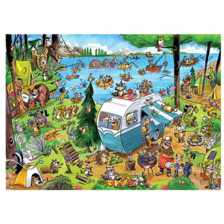 Doodle Town: Call of the Wild Puzzle 1000pc