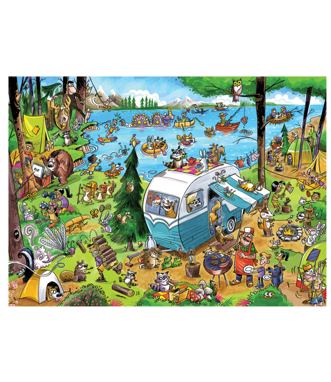 DoodleTown: Call of the Wild Puzzle 1000pc