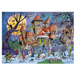 Haunted House Family Puzzle 350pc