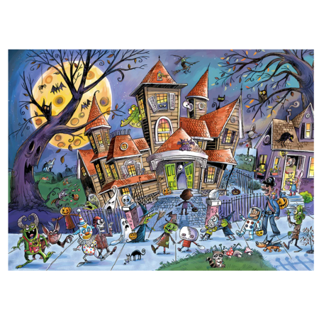 Haunted House Family Puzzle 350pc