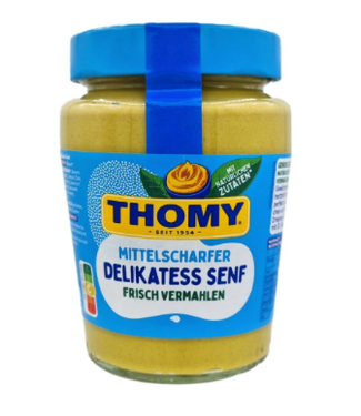 Thomy Medium Hot Mustard 250ml