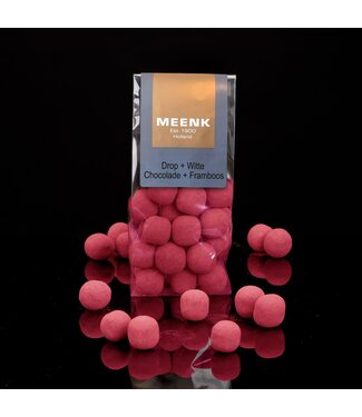Meenk Licorice & White Chocolate Raspberry 150g