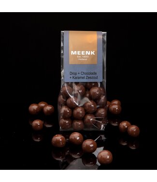 Meenk Licorice & Caramel Sea Salt Chocolate 150g