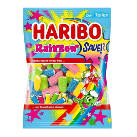 Haribo Rainbow Fizz 160g