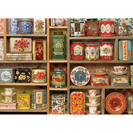 Vintage Tins Puzzle 1000pc