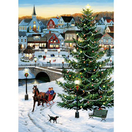 Village Tree Puzzle 500pc