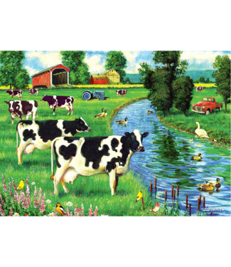 Cow Stream Tray 35pc Puzzle