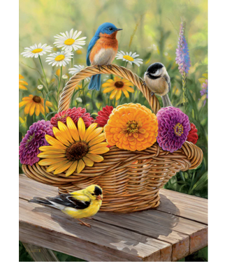 Bluebird and Bouquet Tray 35pc Puzzle
