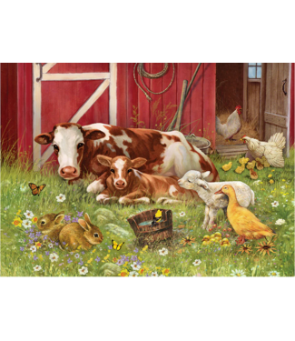 Barnyard Family Tray 35pc Puzzle