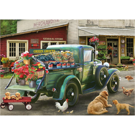 Green Grocer Tray 35pc Puzzle