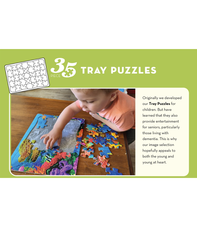 Green Grocer Tray 35pc Puzzle