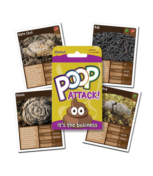 Poop Attack Card Game