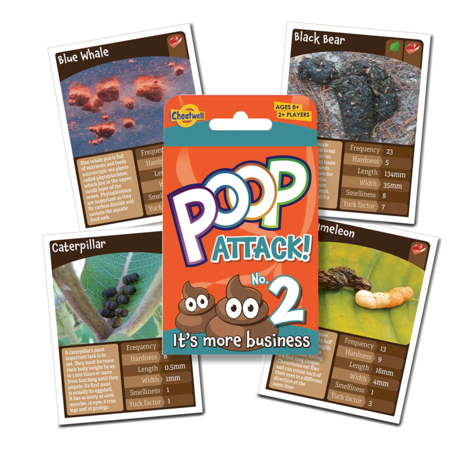 Poop Attack 2 Card Game