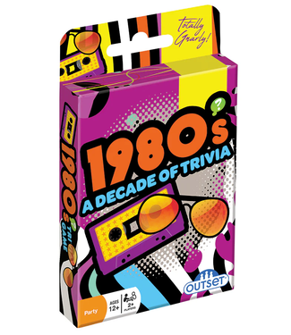 1980s - A decade of Trivia Card Game