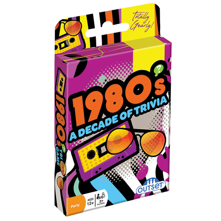 1980s - A decade of Trivia Card Game