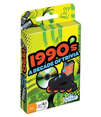 1990s - A decade of Trivia Card Game