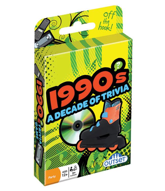 1990s - A decade of Trivia Card Game