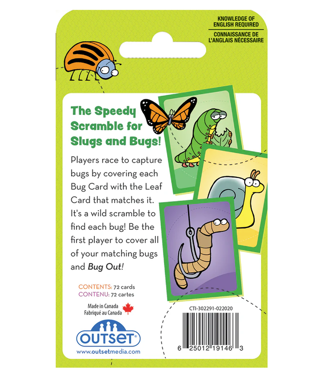 Bug Out Card Game