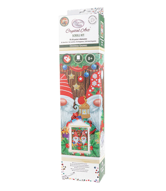 Christmas Gnomes Crystal Art