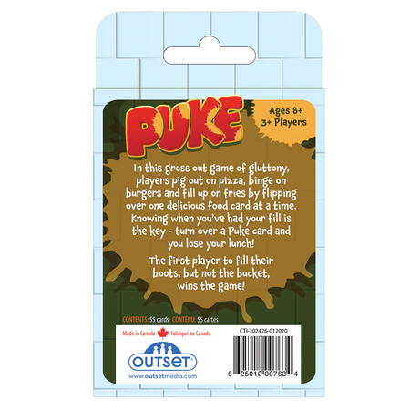 Puke Card Game
