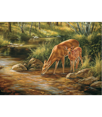 Deer Family Family Puzzle 350pc