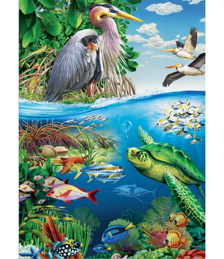 Earth Day Family Puzzle 350pc