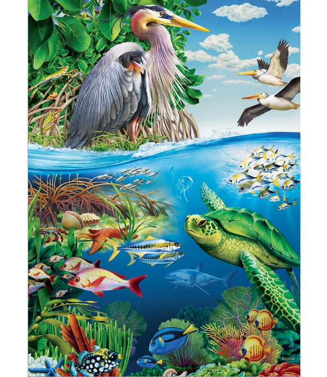 Earth Day Family Puzzle 350pc
