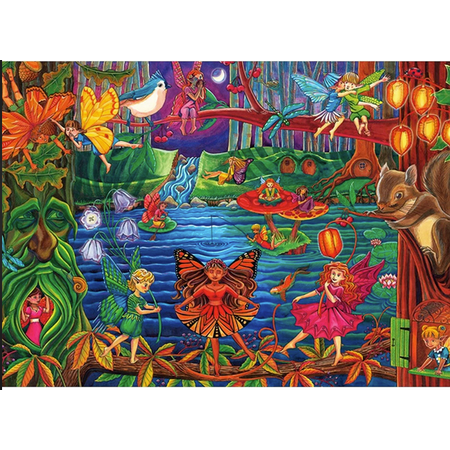 Fairy Forest  Floor Puzzle 36pc