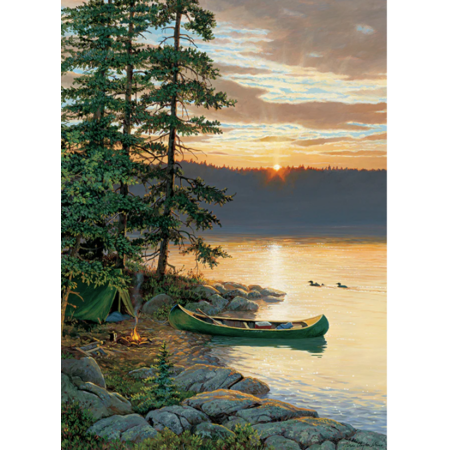 Canoe Lake Puzzle 500pc (LB)
