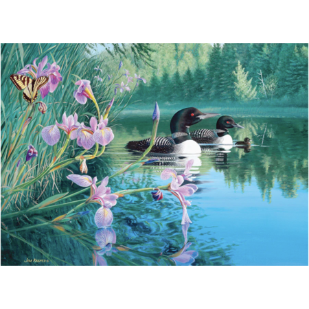Iris Cove Loons Puzzle 500pc (LB)