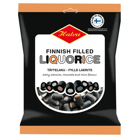 Halva Filled Licorice Bag 450g