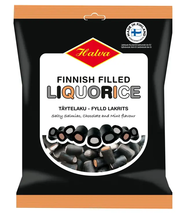 Halva Filled Licorice Bag 450g