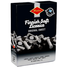 Halva Finnish Soft Sweet Licorice 200g