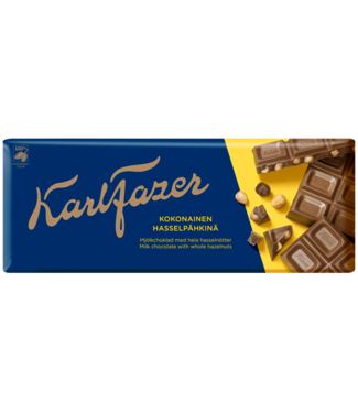 Fazer Milk Chocolate with Hazelnuts  200g