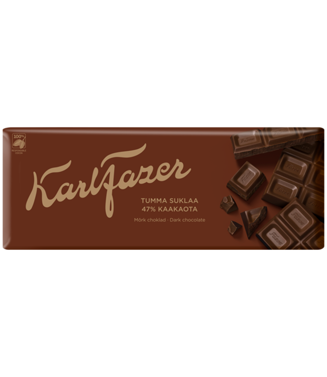 Fazer 47% Dark Chocolate 200g