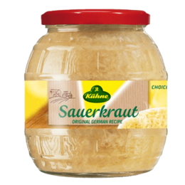 Kuhne Barrel Sauerkraut (NO wine) 796ml