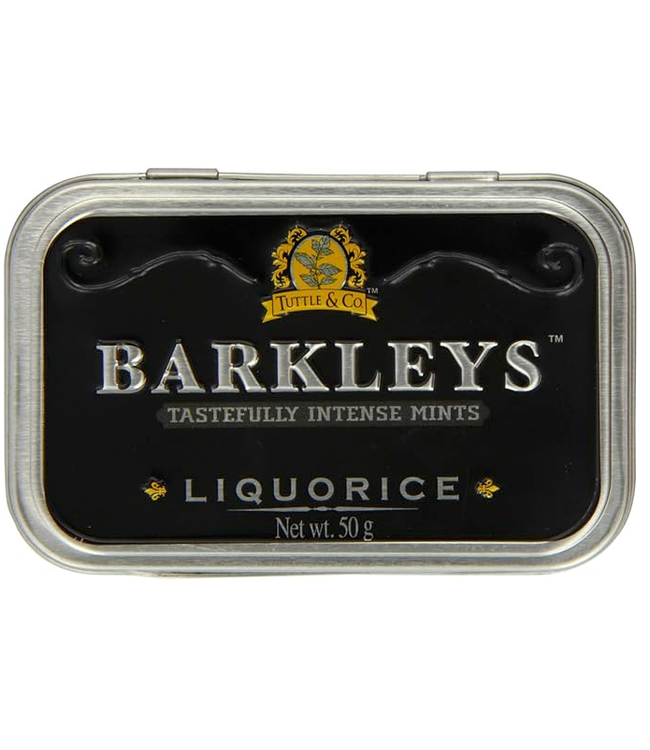 Barkleys Intense Licorice  Mints 50g