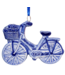 Bicycle - Delft Blue Christmas Ornament